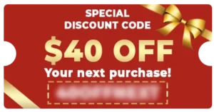 40 OFF Your Next Purchase