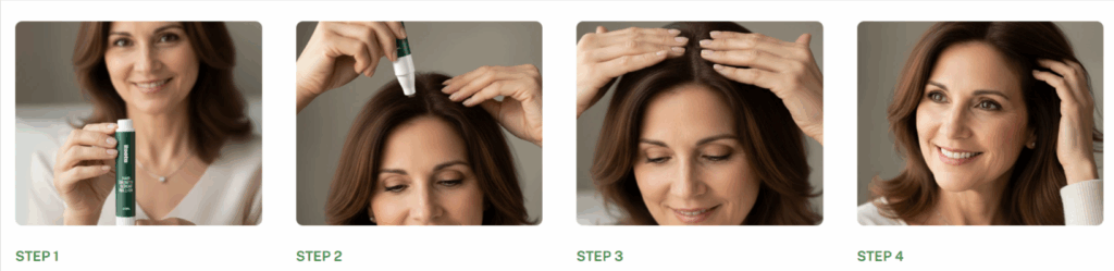 How to Use Roota Hair Growth Serum