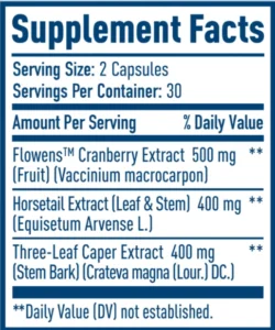 NativePath-Bladder-Health-Supplement-Fact