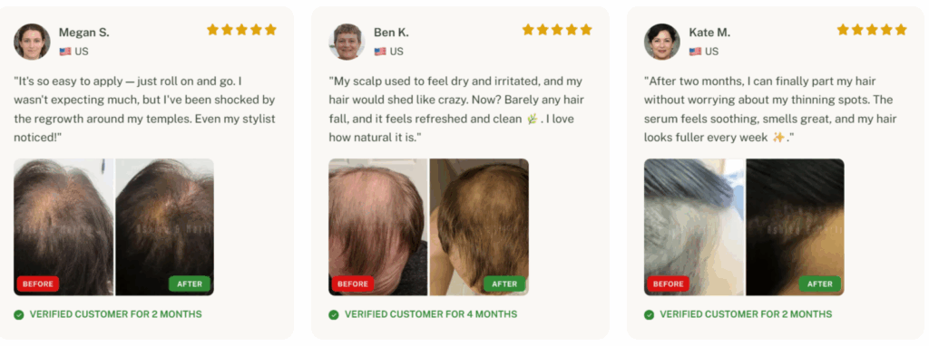 Roota Hair Growth Serum Customer Reviews